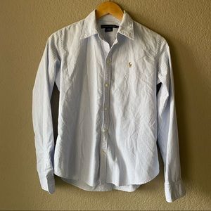 Ralph Lauren Striped Cotton Button-down
